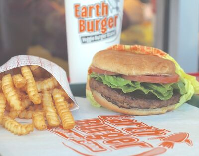 A photo of Earth Burger