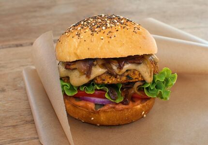 A photo of Wild Note Vegan Burger
