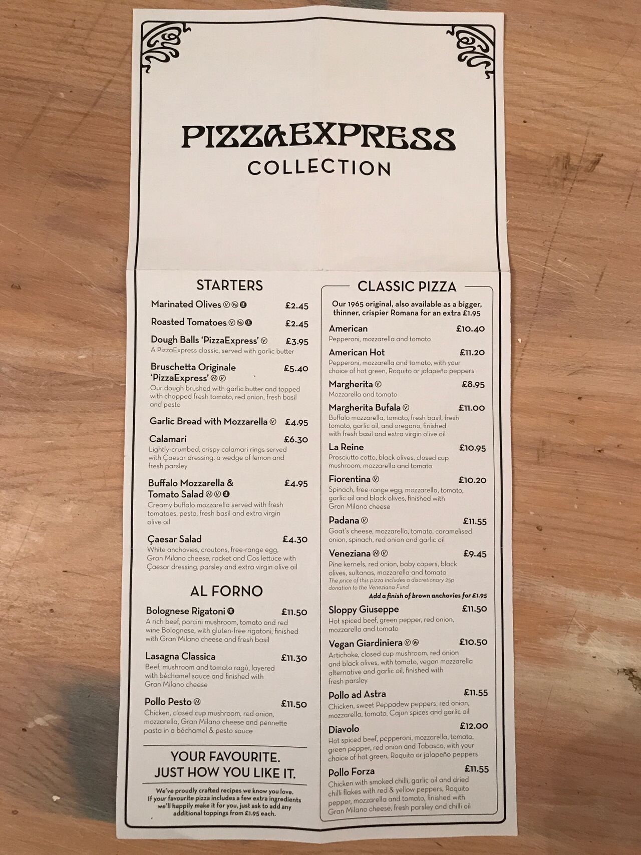 A photo of Pizza Express
