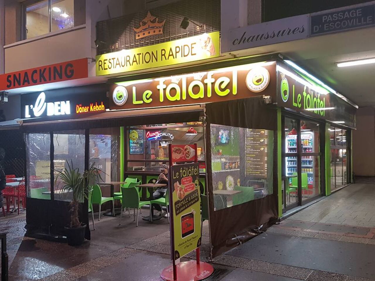 A photo of Le Falafel