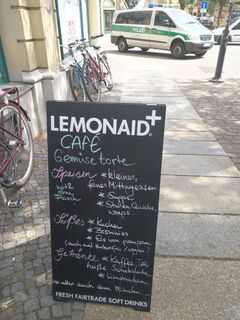 A menu of Café Gemüsetorte