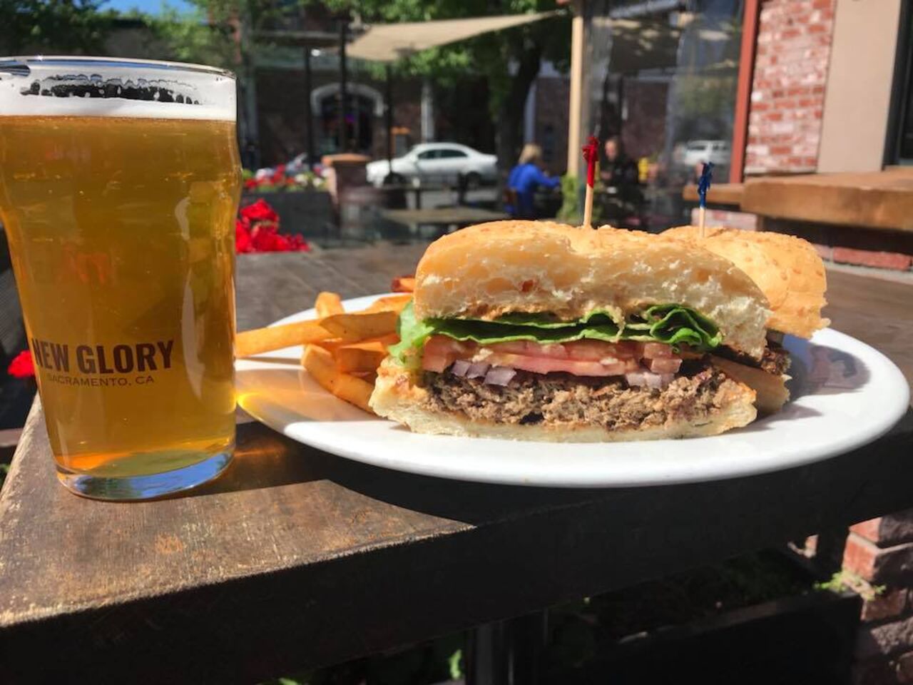 A photo of Burgers & Brew