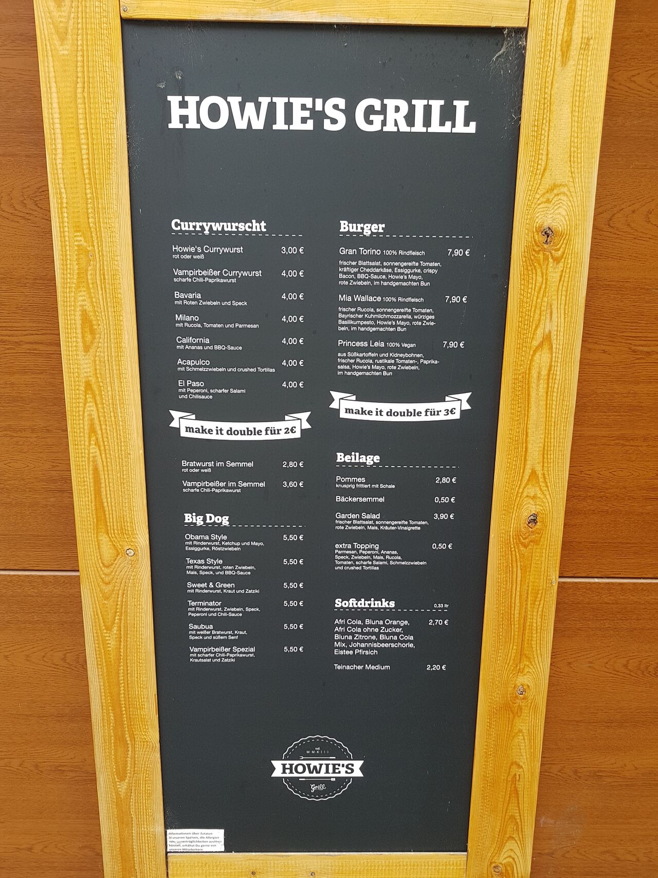 A photo of Howie‘s Grill – Ulm