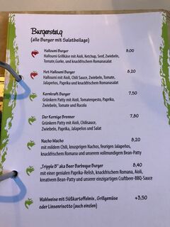 A menu of Herbstapfel