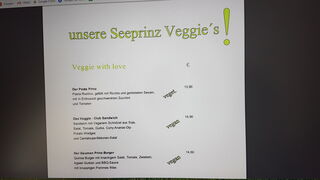 A menu of Seeprinz
