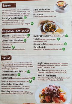 A menu of Beim Olivenbauer  