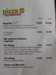 A menu of Stückwerk, Wetzlar