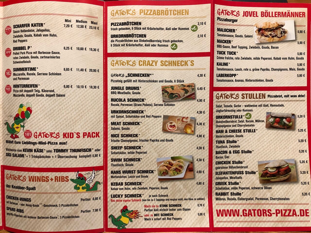 A photo of Gator’s Pizza