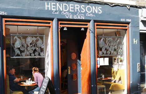 A photo of Hendersons Vegan Restaurant
