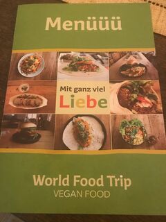 A menu of World Food Trip