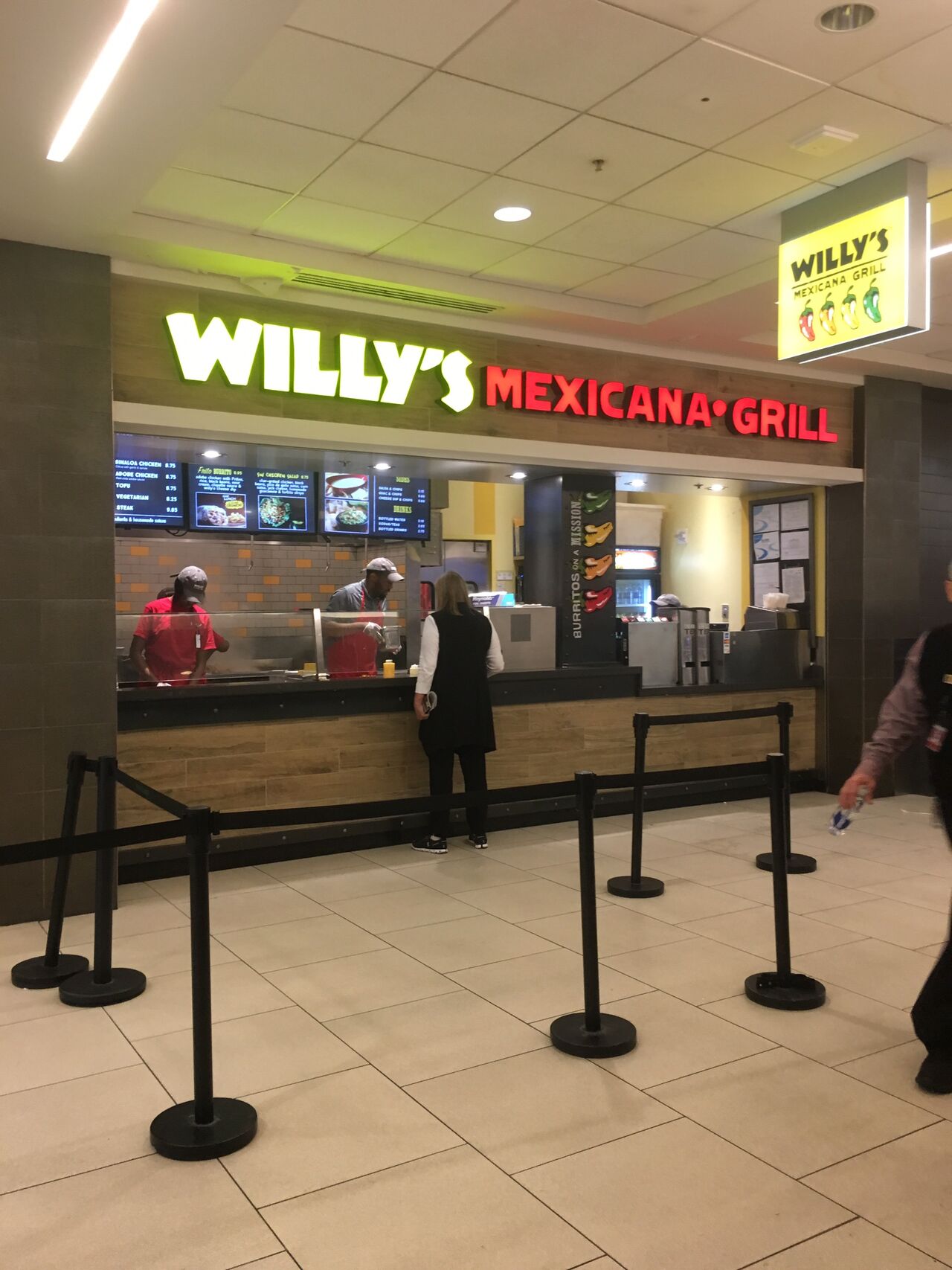 A photo of Willy’s, Terminal B Food Court