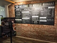 A menu of Noodle Nirvana