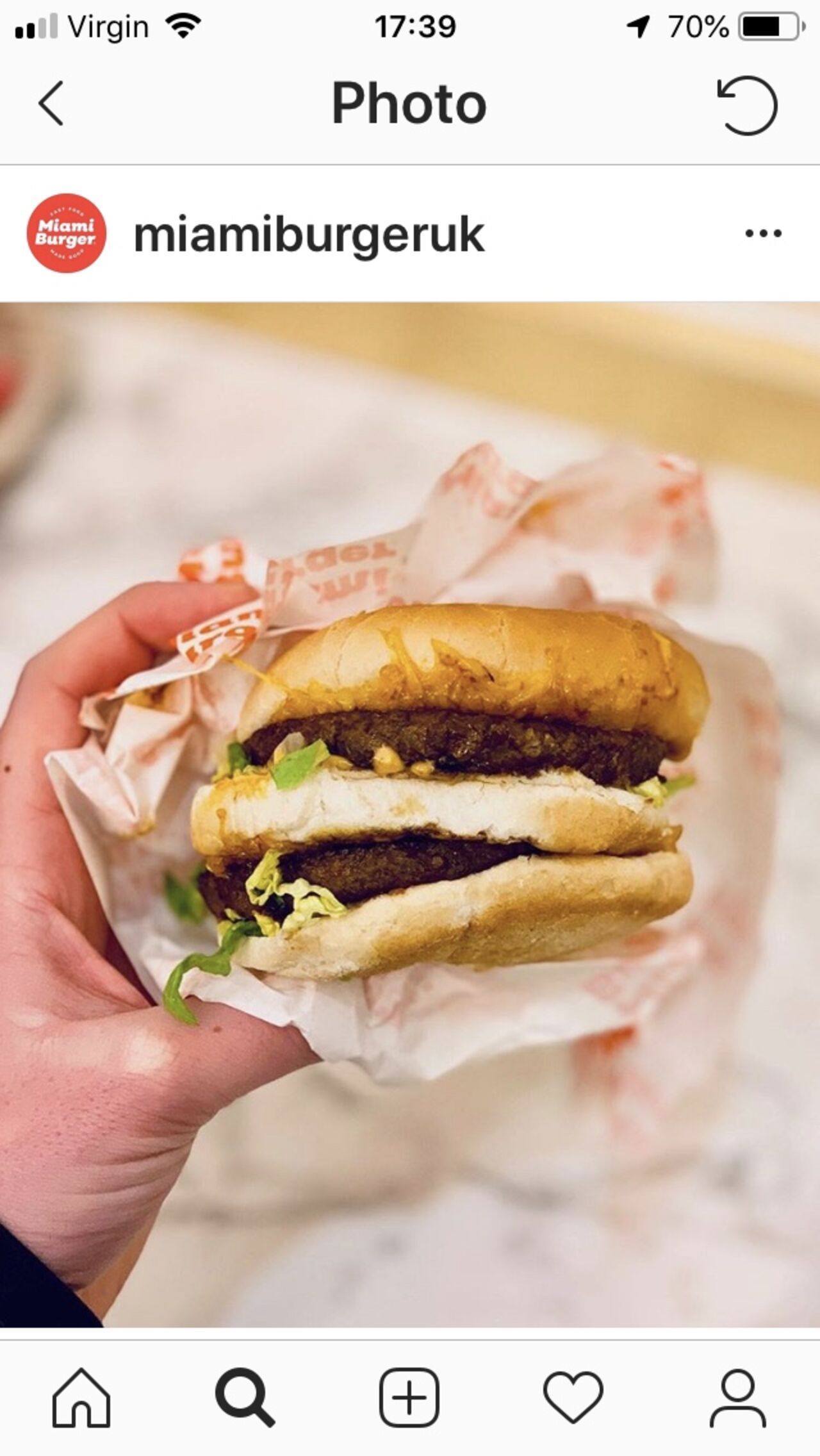 A photo of Miami Burger