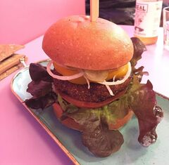 A photo of Doppleganger Burger
