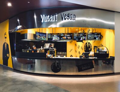 A photo of Vincent Vegan, East Side Mall