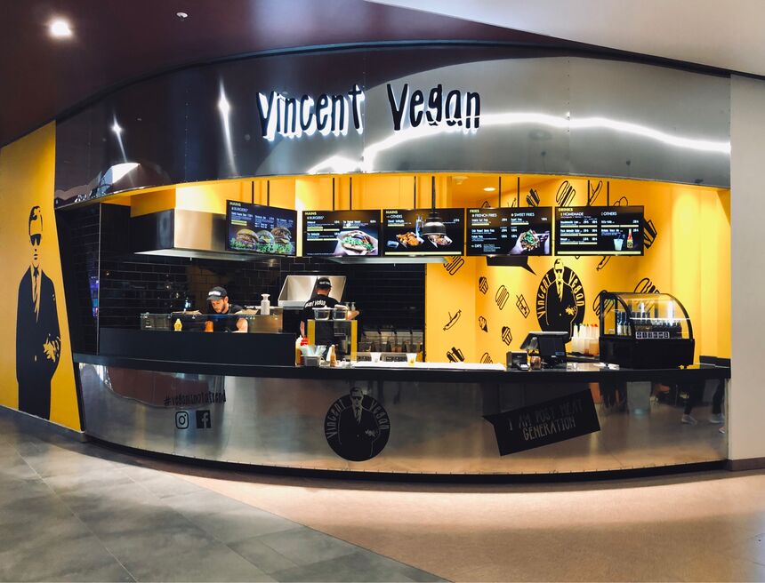 Vincent Vegan, East Side Mall