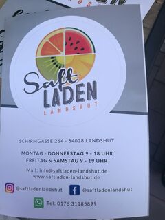 A menu of Saftladen