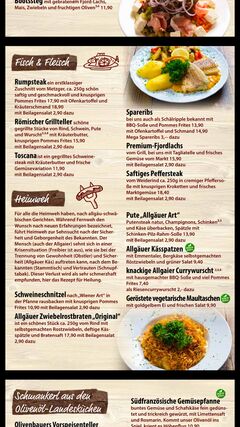 A menu of Beim Olivenbauer