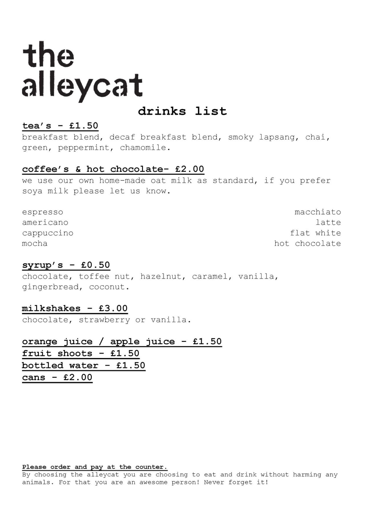 A photo of The Alleycat