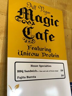 A photo of Magic Vegan Cafe