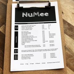 A menu of NuMee