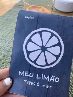 A menu of Meu Limão