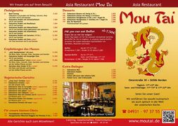 A menu of Mou Tai, Norden