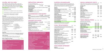 A menu of tibits, Basel-Gundeli