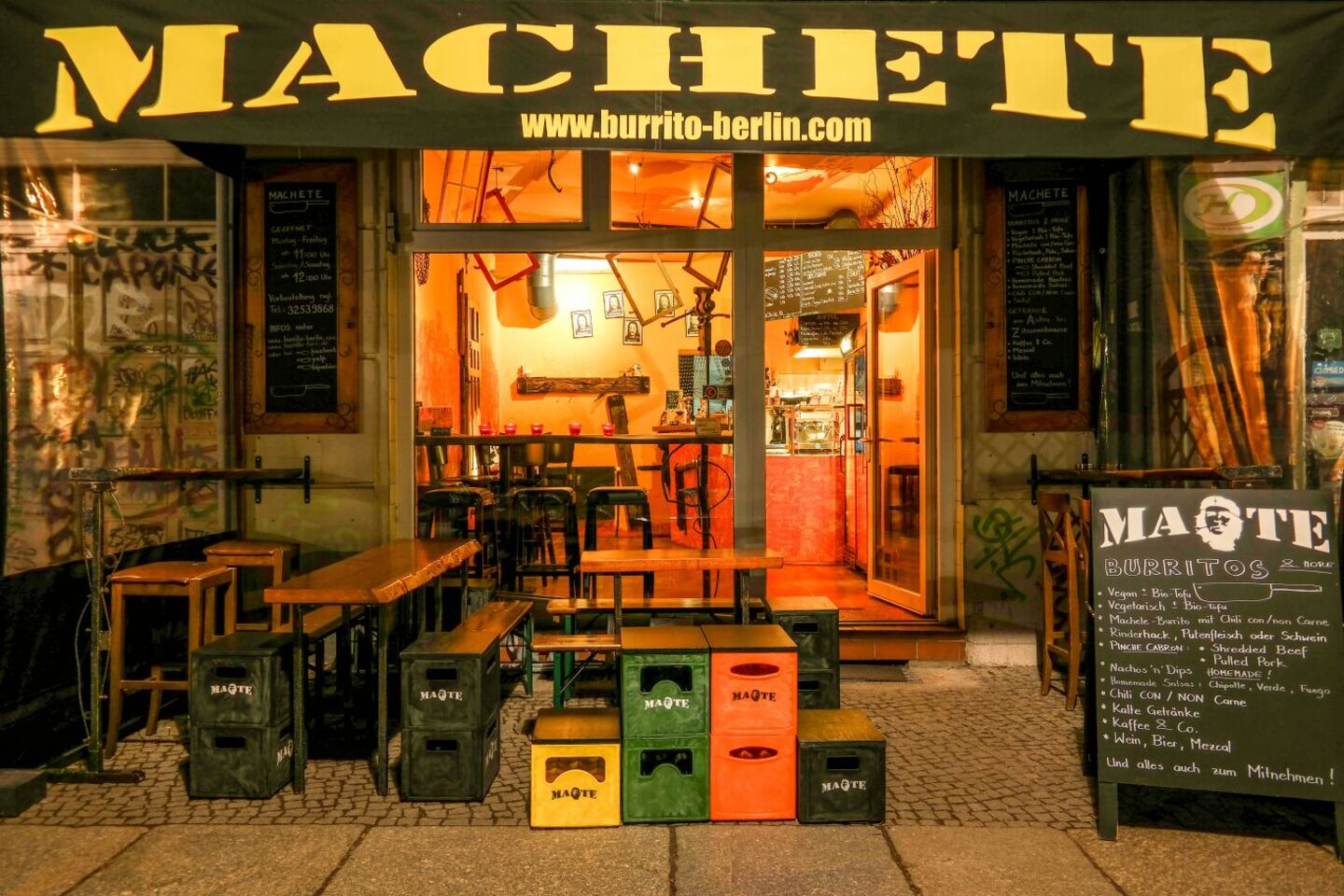 A photo of Machete, Bahnhofstraße