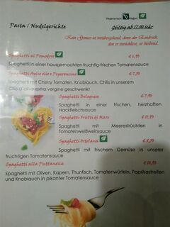 A menu of Ristorante La Torre Da Angelo