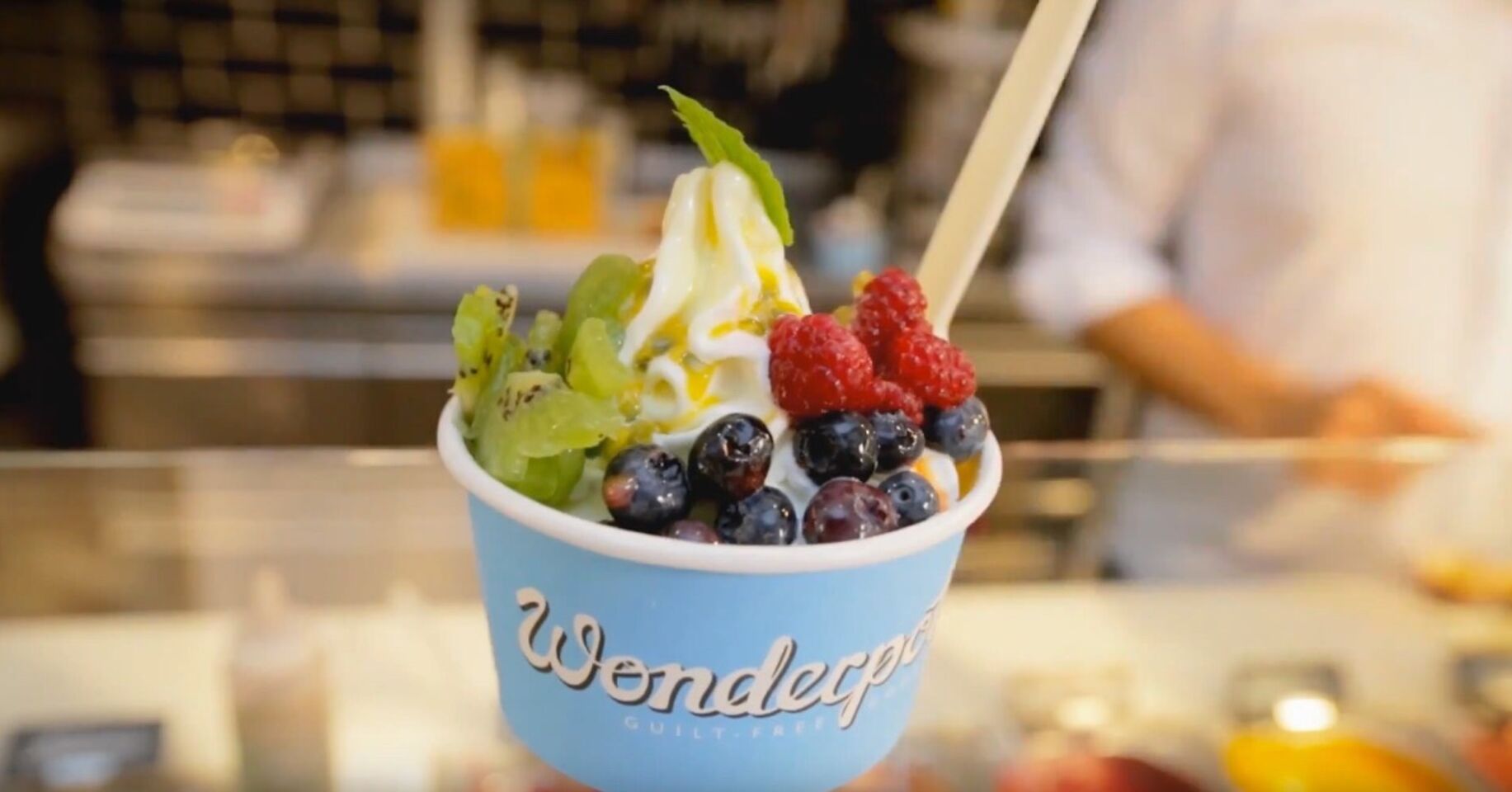 A photo of Wonderpots Frozen Yogurt