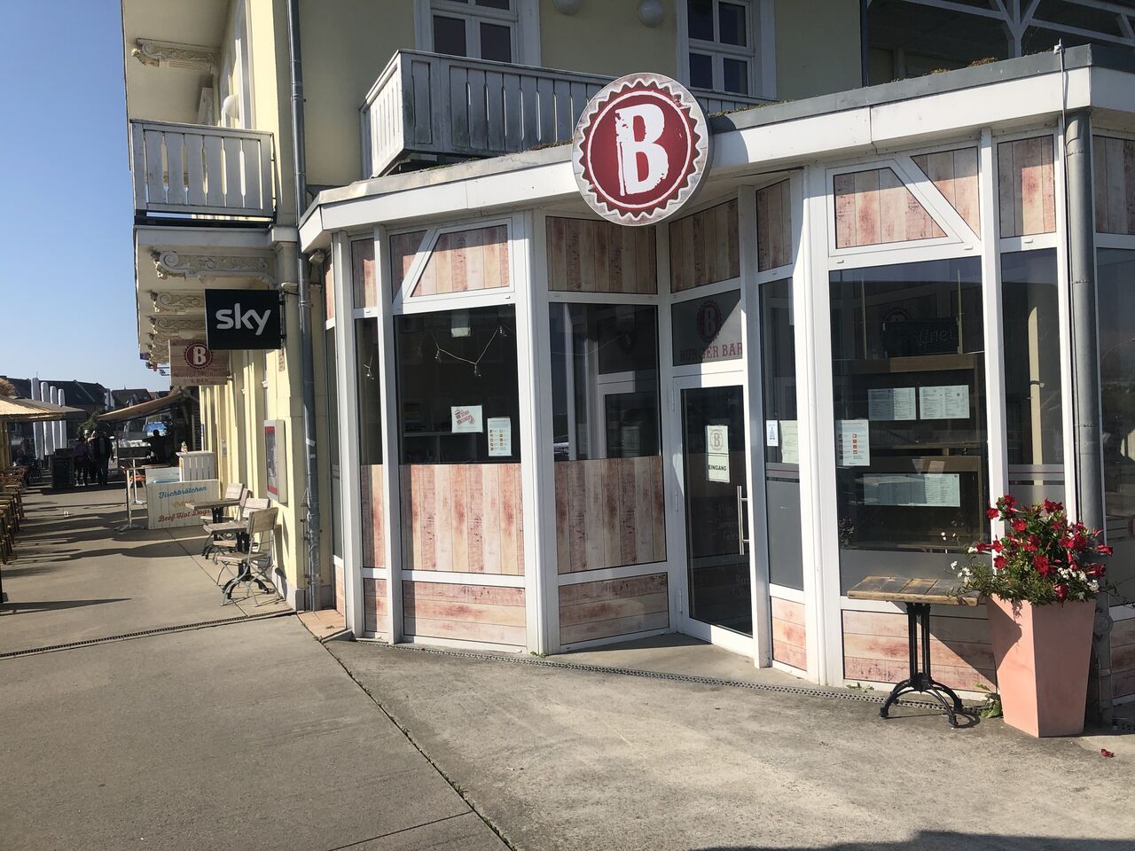 A photo of B - Burger Bar