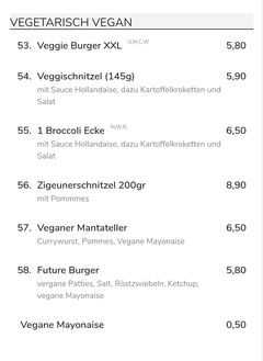 A menu of Dieckhues Hoff
