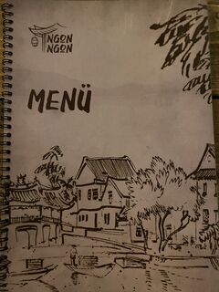 A menu of Ngon Ngon