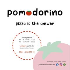 A menu of pomodorino