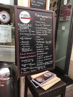 A menu of Puro