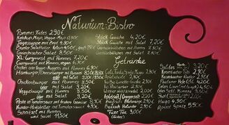 A menu of Naturium