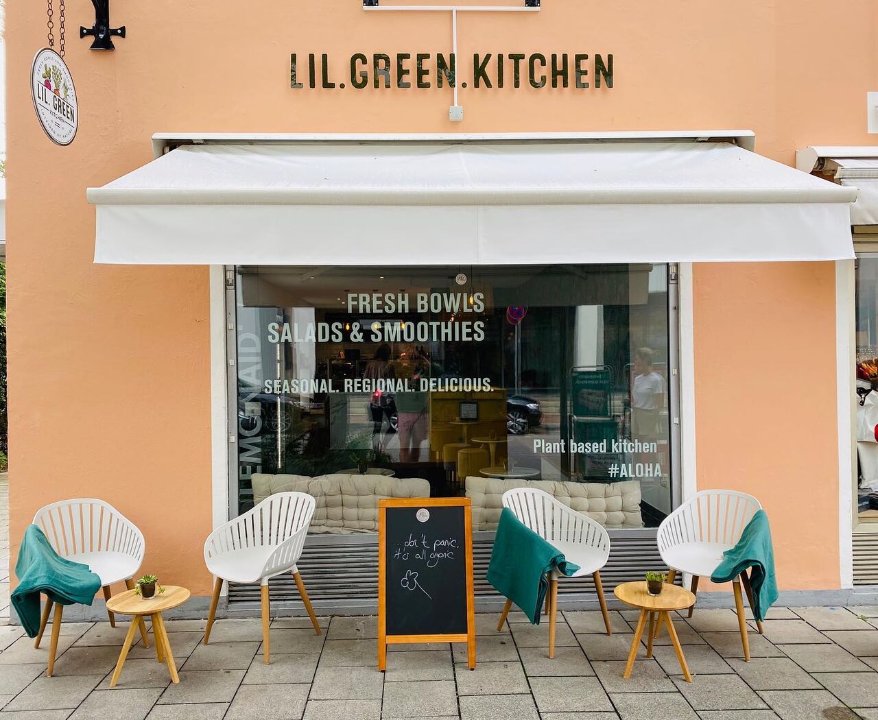 A photo of Lil. Green Kitchen