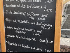 A menu of Hotel-Restaurant Oberschnorrhof