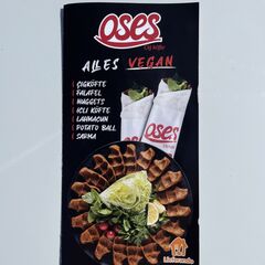 A menu of Oses Cigköfte